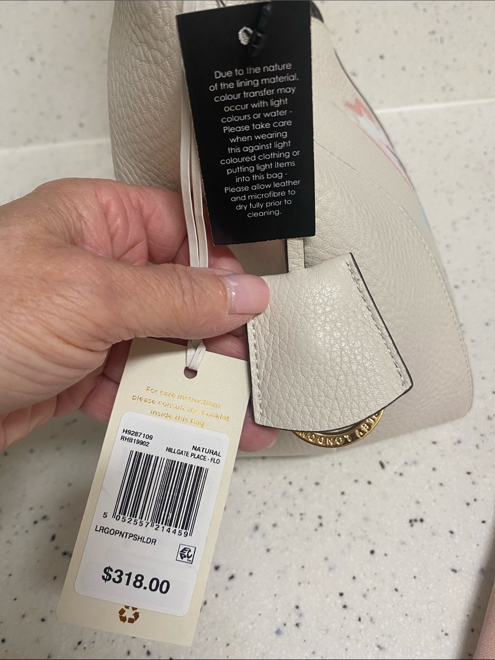 NWT.  Radley London, hobo, leather handbag. - Picture 11 of 16